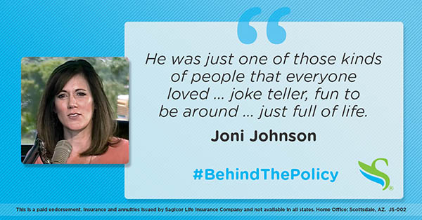 Joni Johnson's story quote